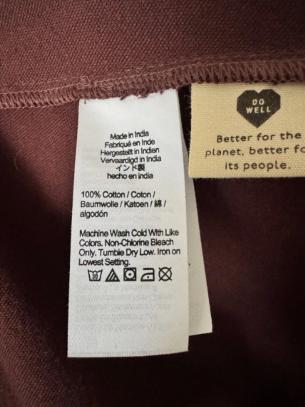 Madewell 100% Cotton Wrap Skirt Women’s 8 Side Tie Button EUC - Picture 10 of 14